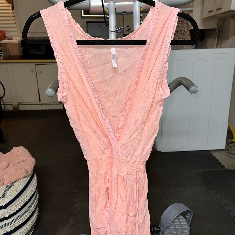 Pink romper
